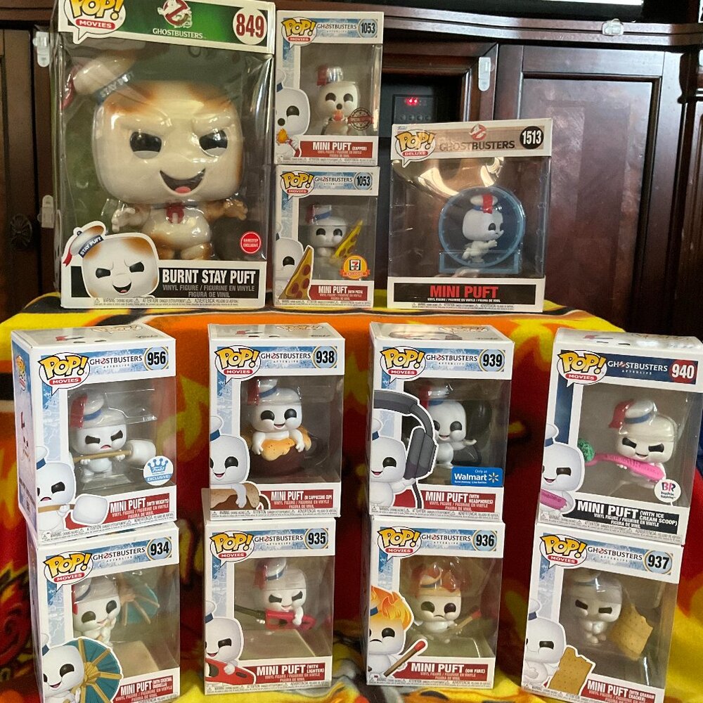FUNKO POP! MOVIES STAY PUFT GHOSTBUSTERS AFTERLIFE COLLECTION